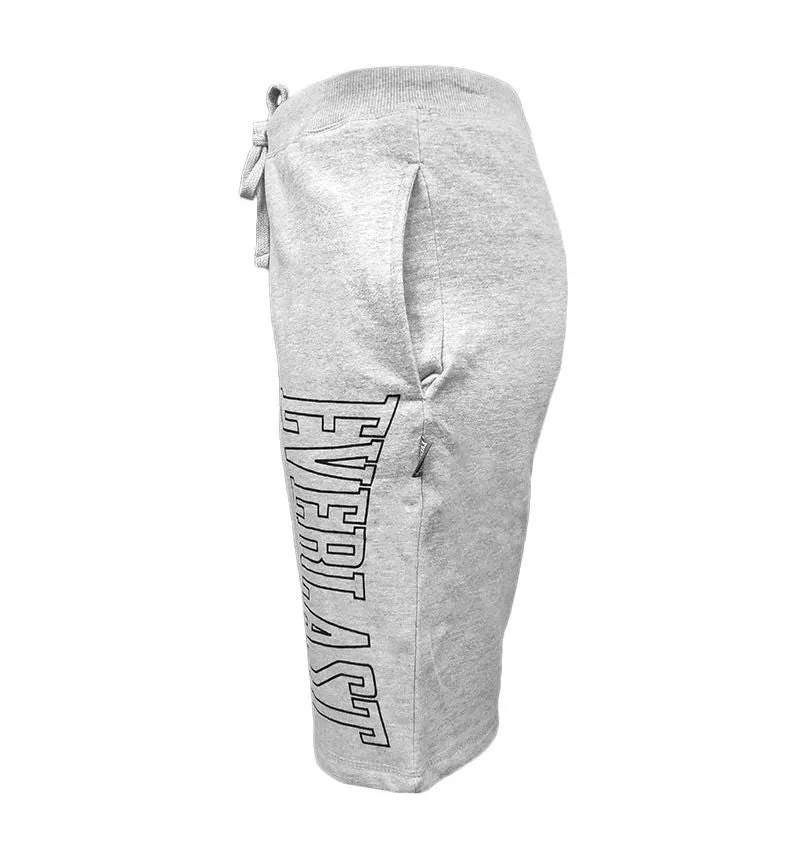 2 x Everlast Men Grey Brushback Sweat Shorts