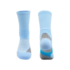 3 Pack Men's Sports Socks Light Blue