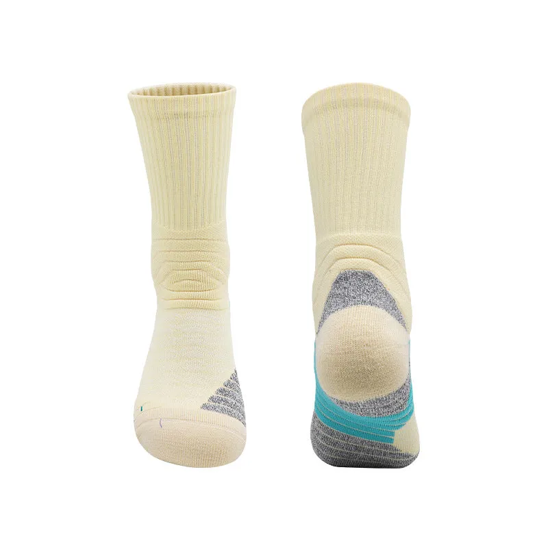 3 Pack Solid Sports Socks White