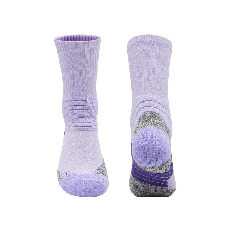 3 Pack Solid Sports Socks White