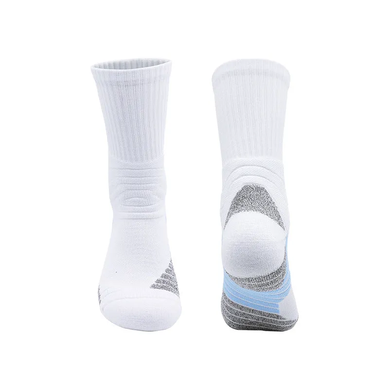 3 Pack Solid Sports Socks White