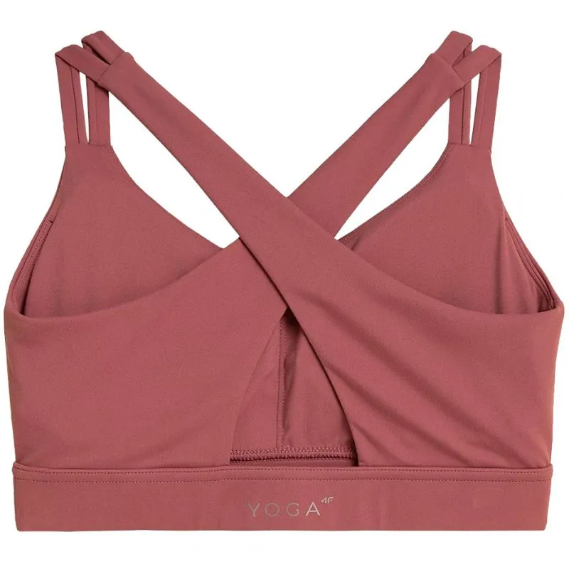 4F Womens Sports Bra - Pink