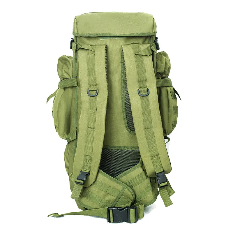 60L Waterproof Military Tactical Outdoor Sport Camping Rucksack for Men