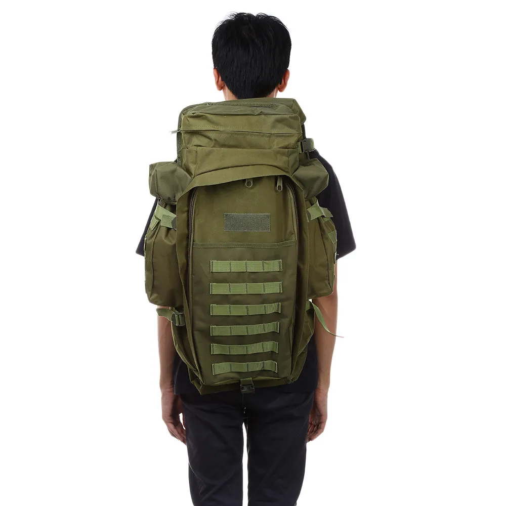 60L Waterproof Military Tactical Outdoor Sport Camping Rucksack for Men