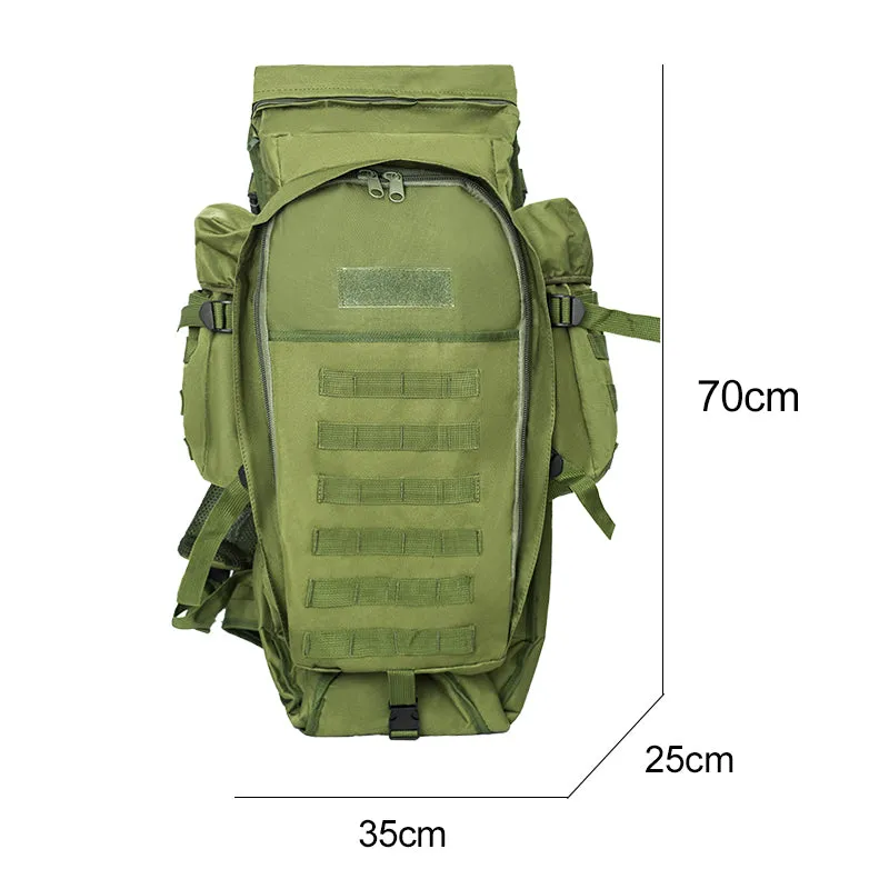 60L Waterproof Military Tactical Outdoor Sport Camping Rucksack for Men