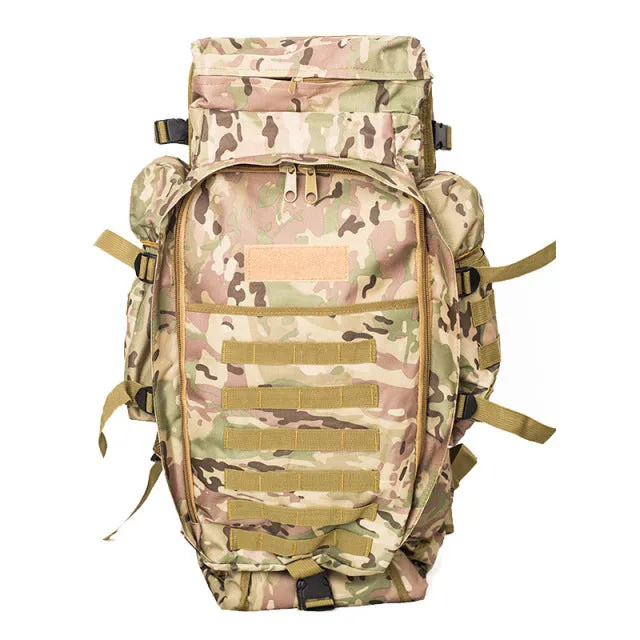 60L Waterproof Military Tactical Outdoor Sport Camping Rucksack for Men