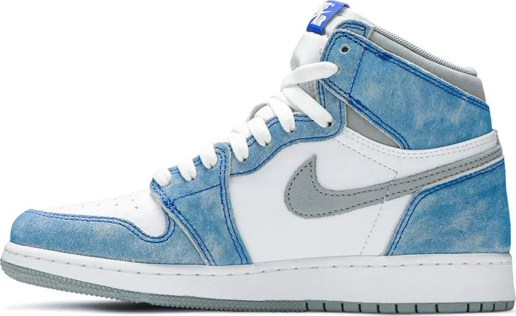 Air Jordan 1 Retro High OG GS Hyper Royal sneakers, blue