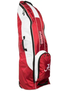 Alabama Crimson Tide Team Golf Red Golf Clubs Wheeled Luggage Travel Bag