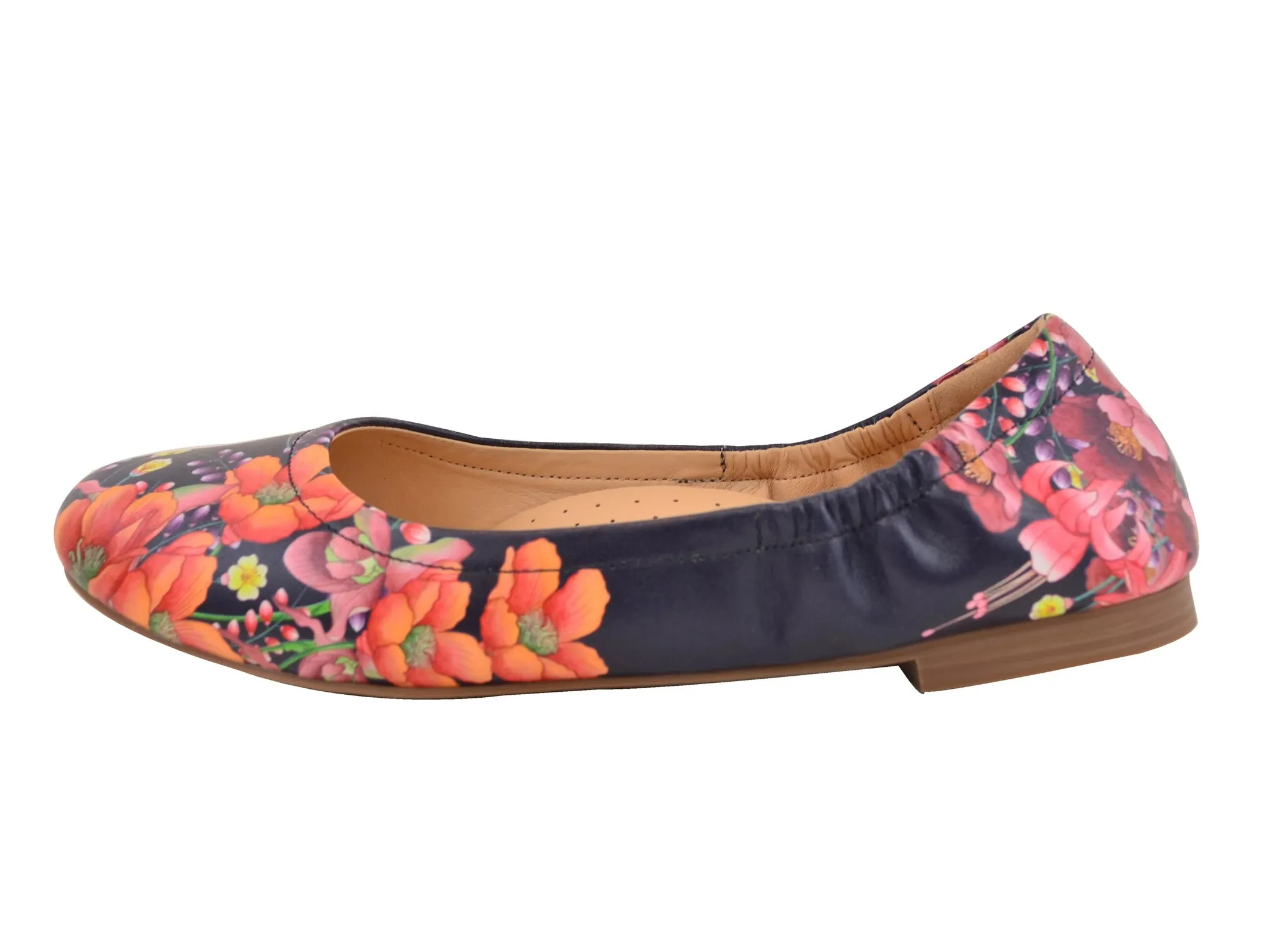 Anuschka Natalie Printed Leather Ballet Flat