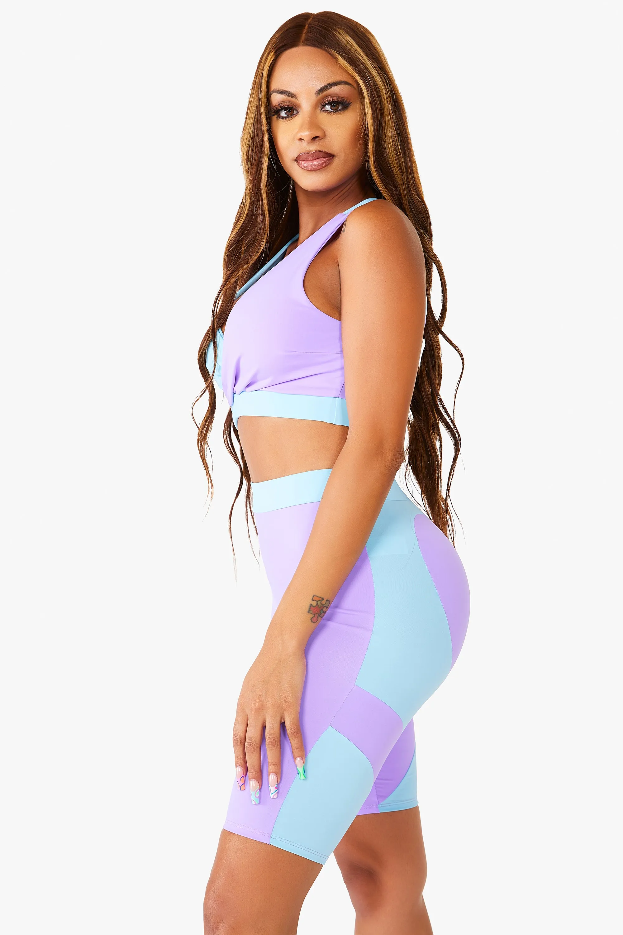 Bianca Active Biker Set - Blue