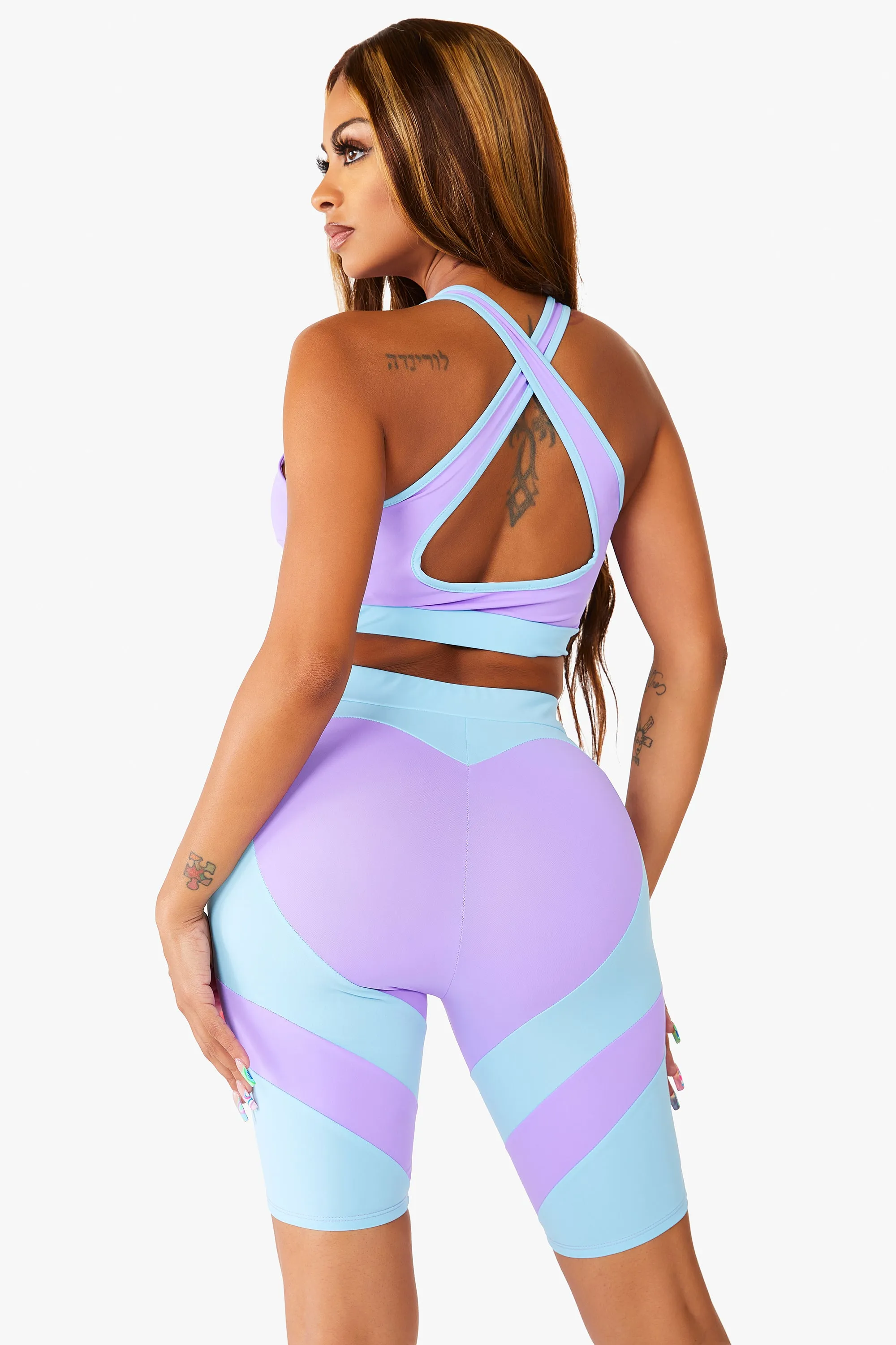 Bianca Active Biker Set - Blue