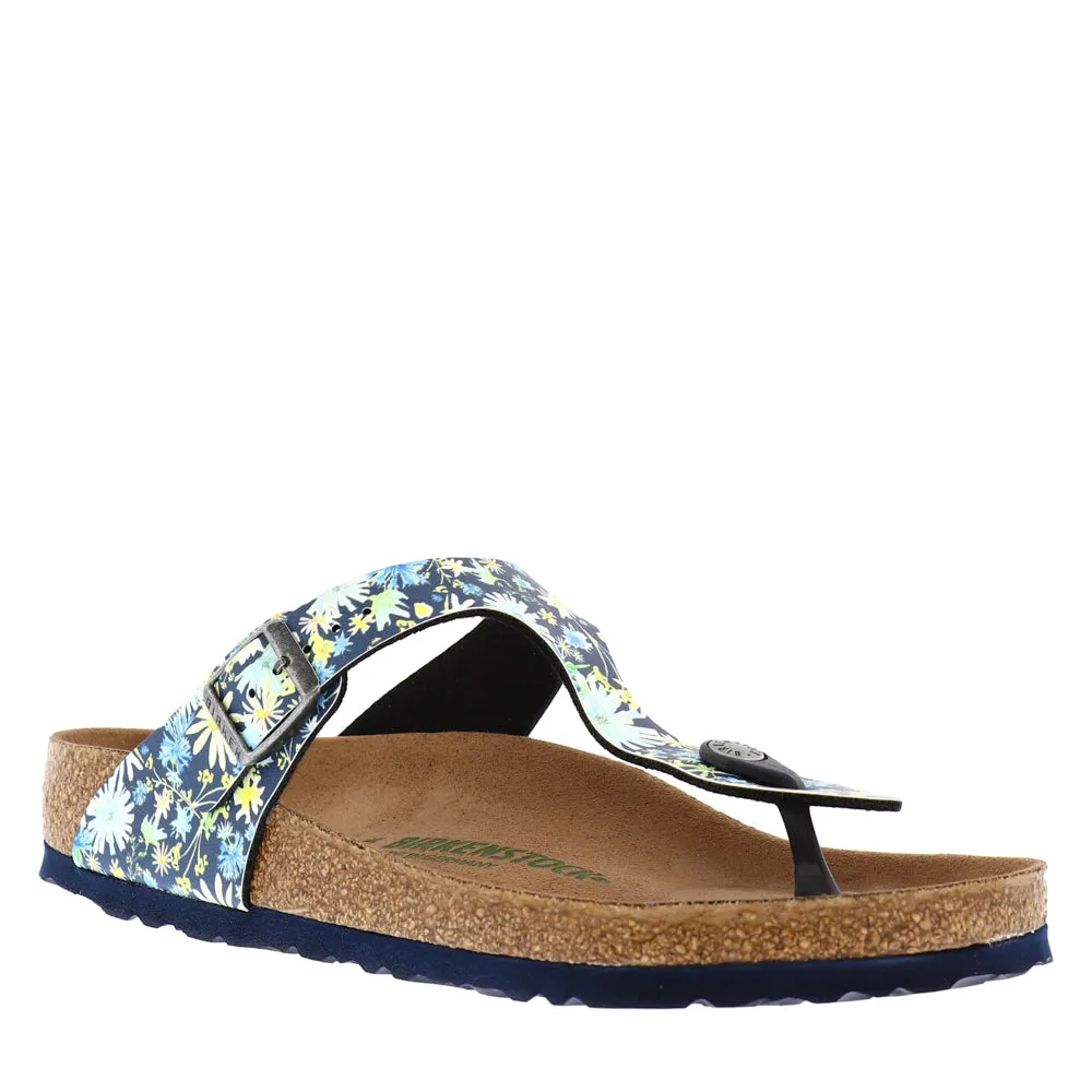 Birkenstock Gizeh BF Blue Floral Veg R 1021503