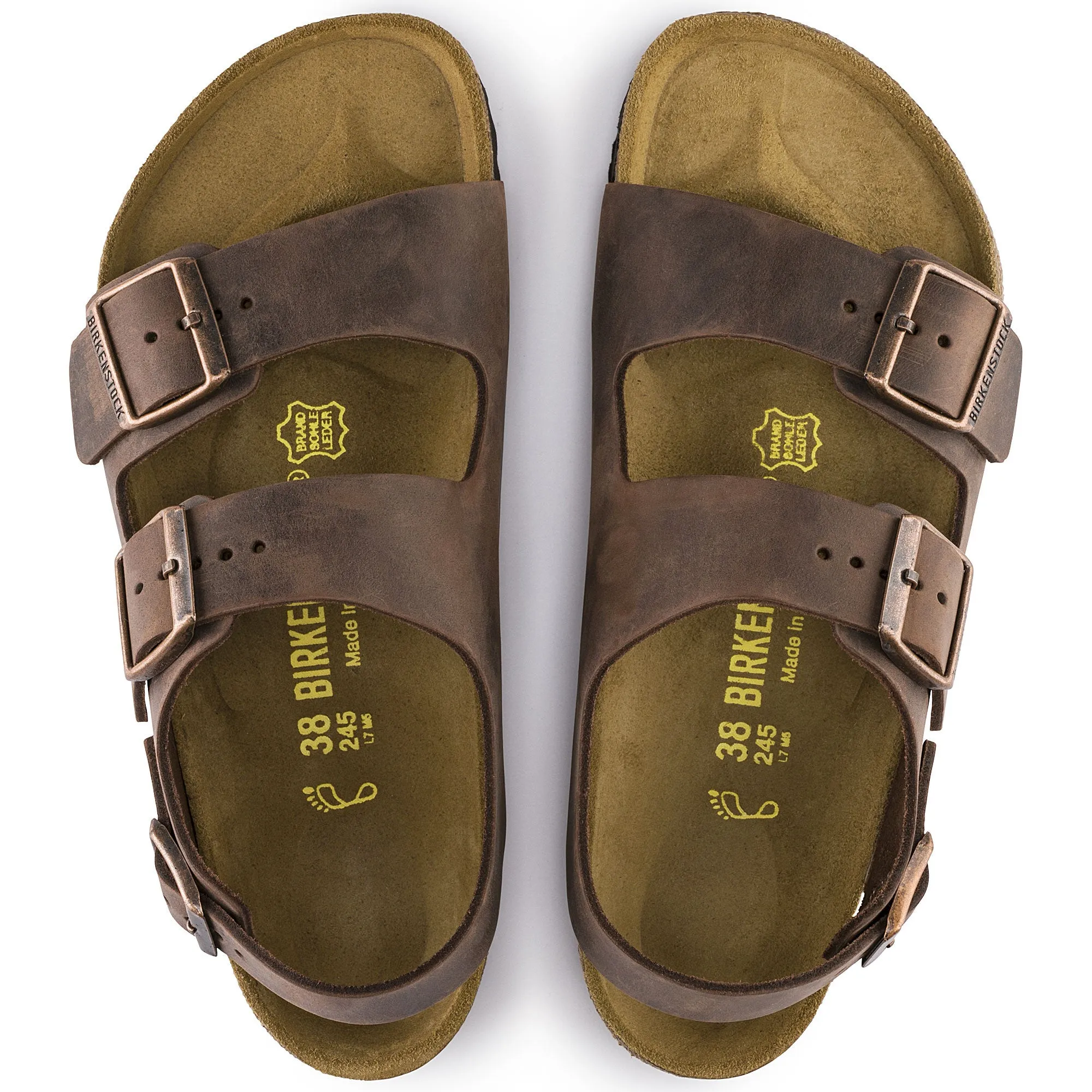 Birkenstock Milano NU Oiled Habana R 34871