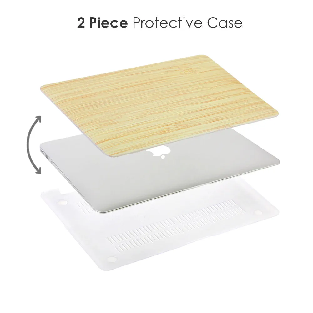 Blonde Wood MacBook Case