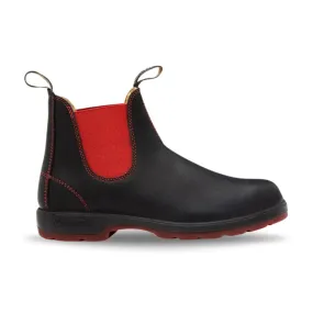 Unisex Black/Red Blundstone 1316 - Premium Leather Australian Boots