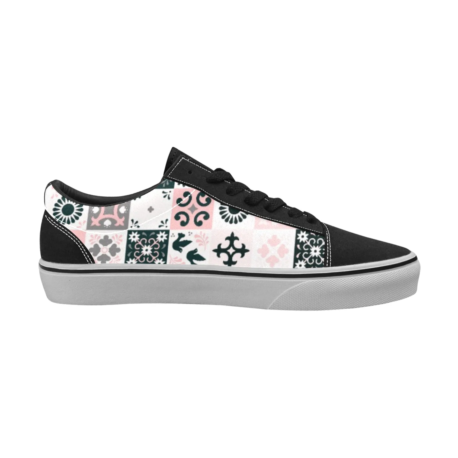 Doves and Daggers, Women's Lace-Up Canvas Sneakers