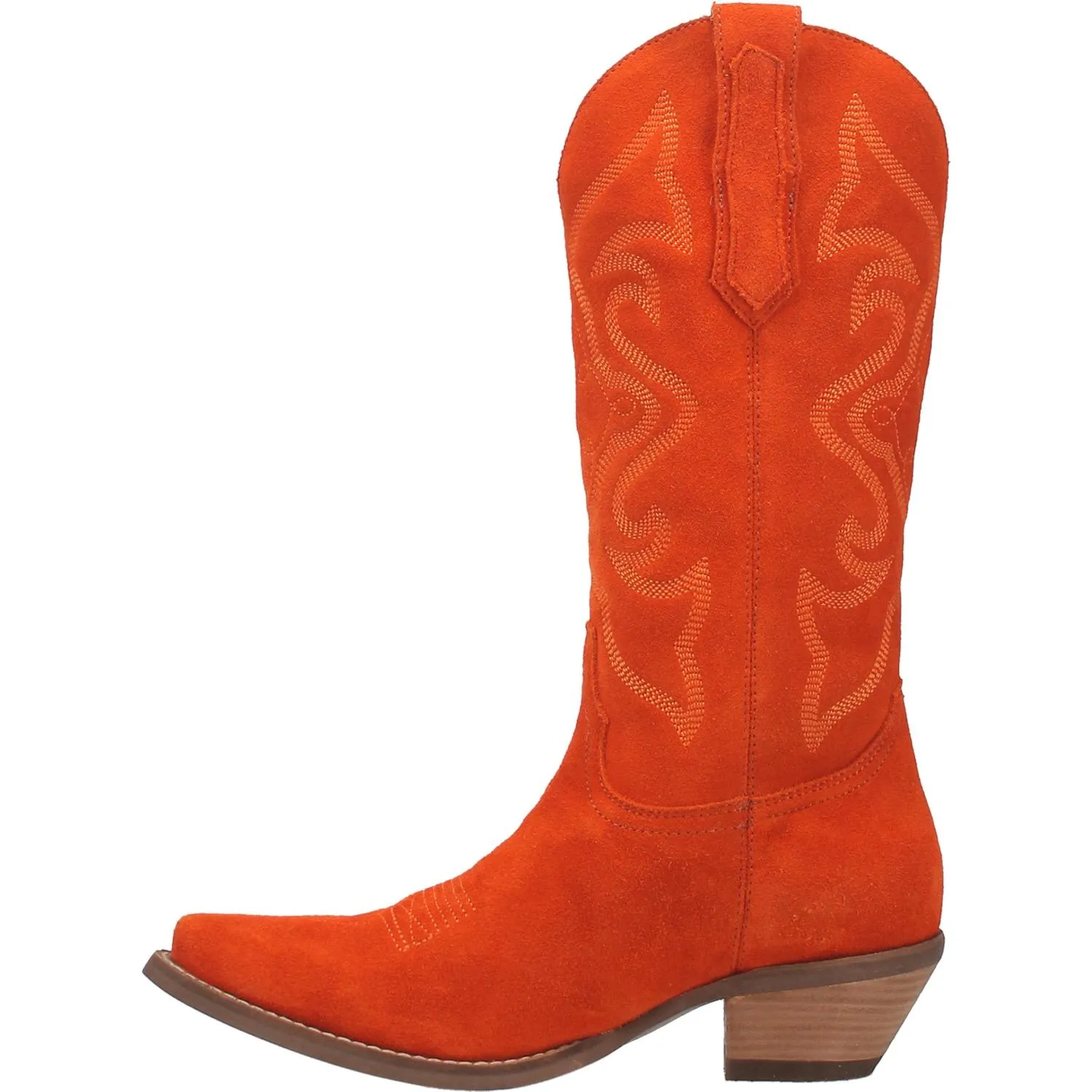 Homeward Bound Orange Suede Boots (DS)