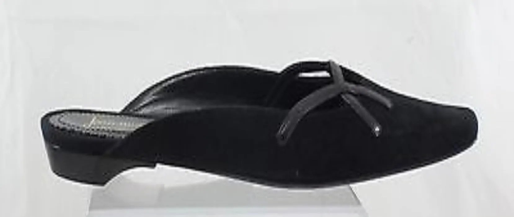 JEAN-MICHEL CAZABAT Women's Babouch Mule - Black Suede - NIB MSRP $370