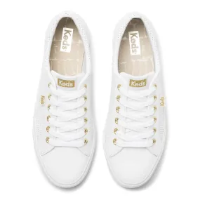 Jump kick KEDS white/gold