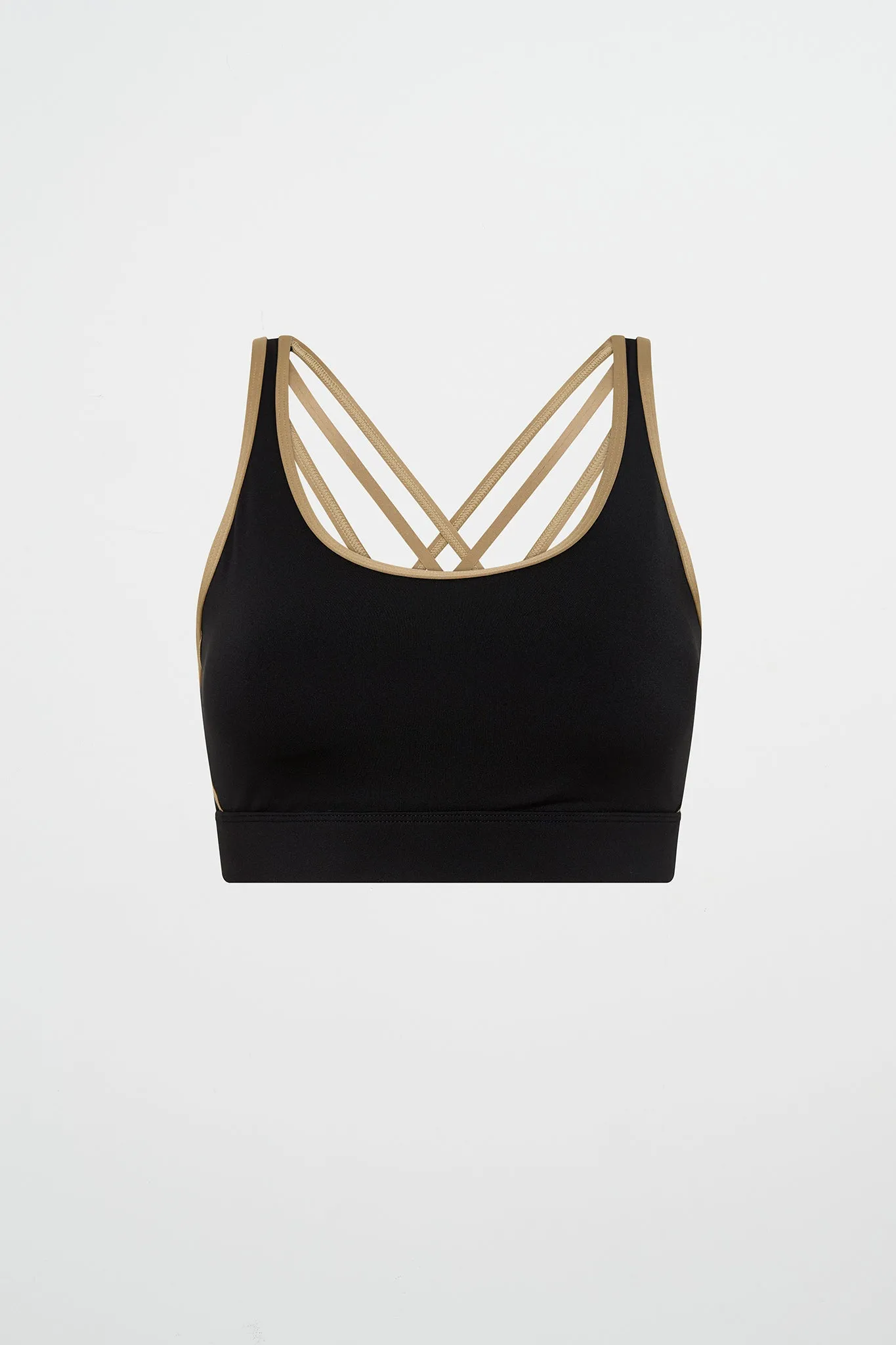 Lattice Logo Strap Bra 360