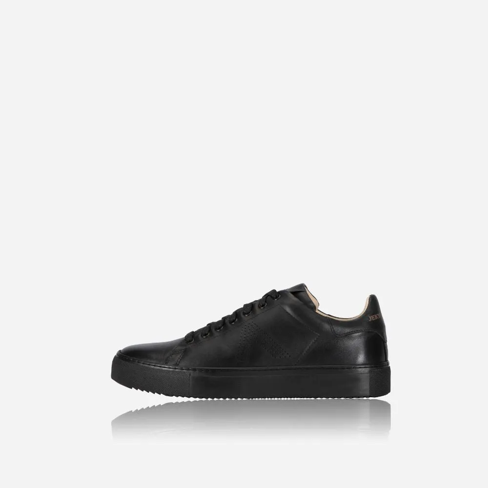 Leather Sneaker, Black