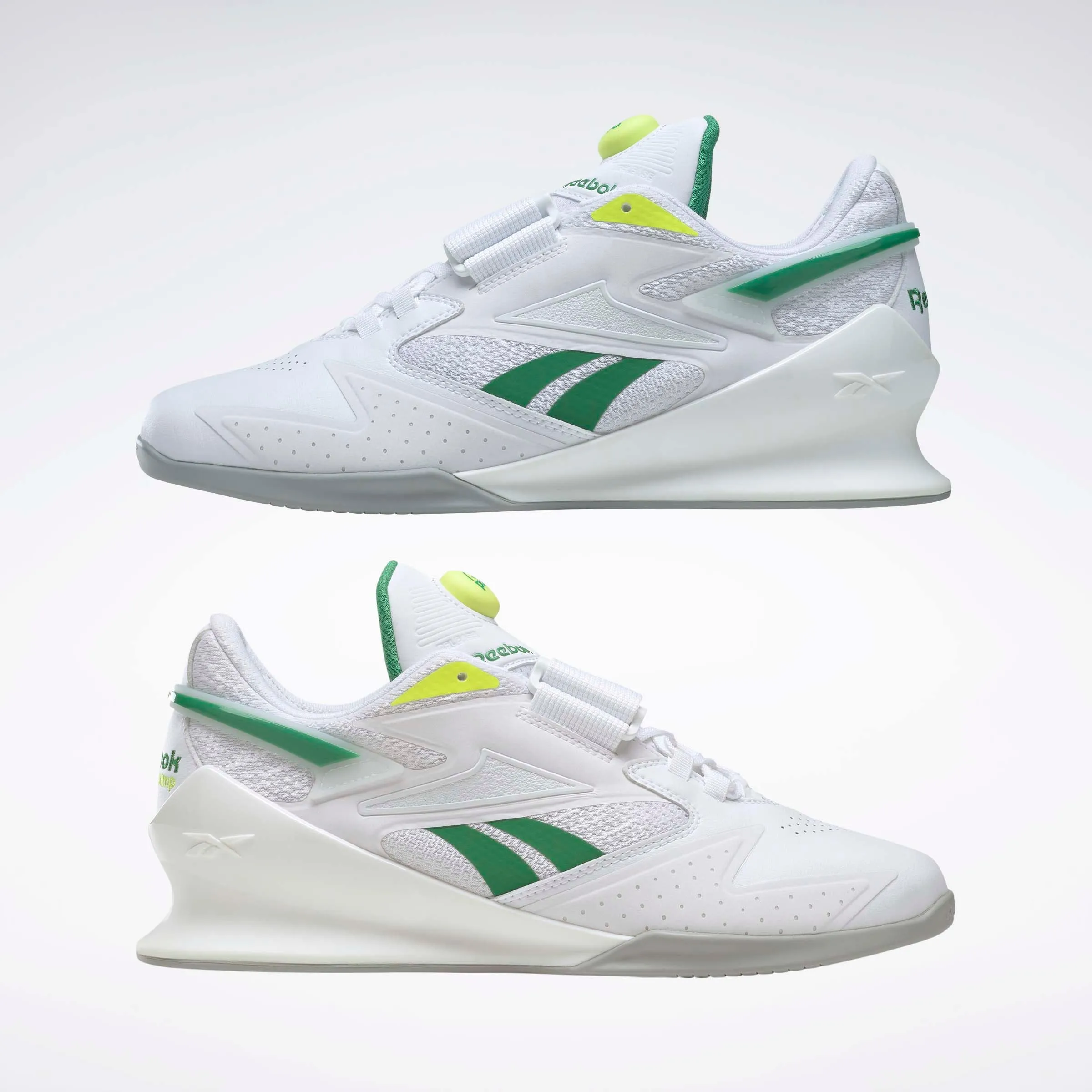 Legacy Lifter Iii Shoes Wht/Glen Green/Solar Acid Yell