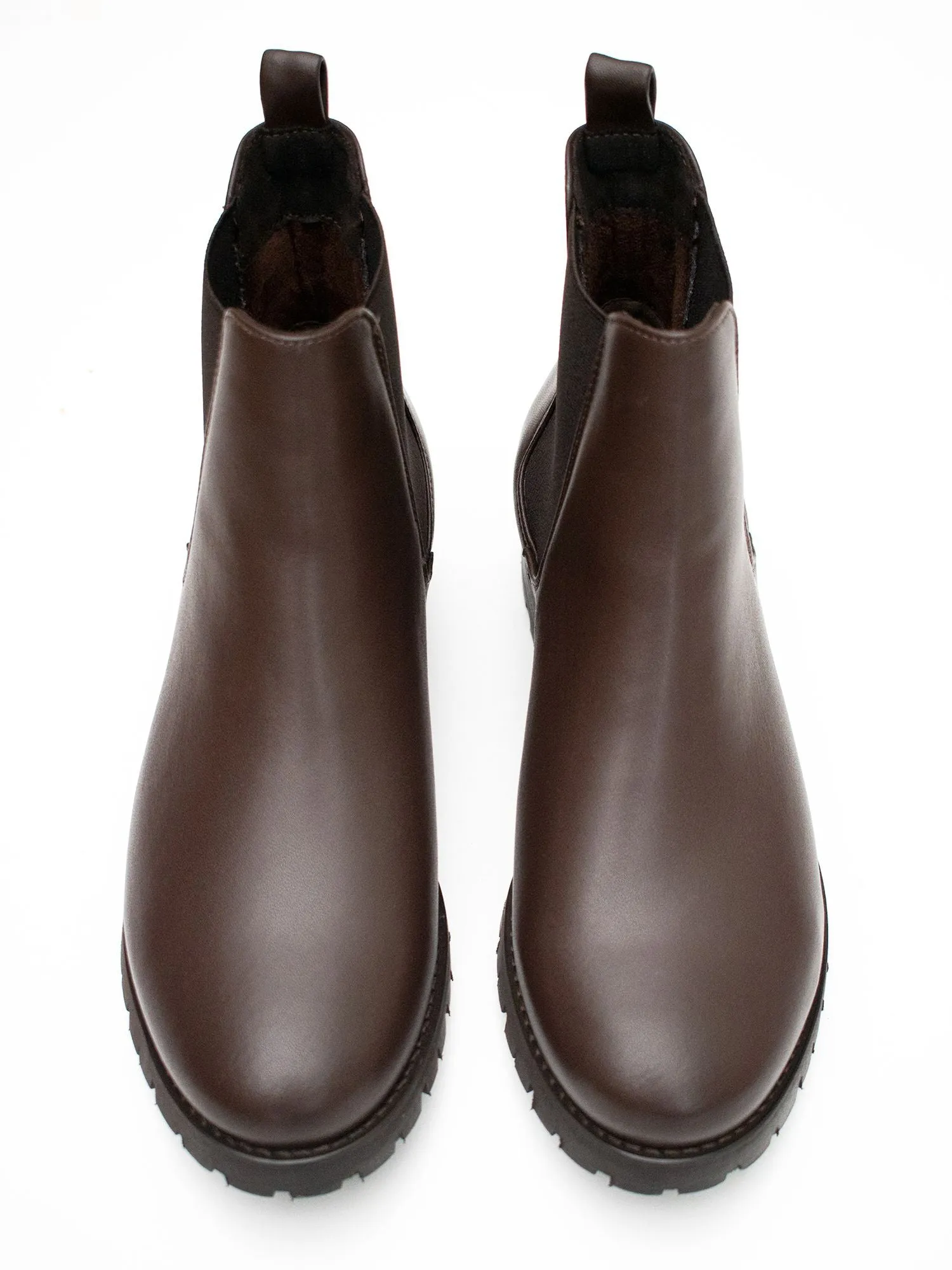 Luxe Deep Tread Chelsea Boots