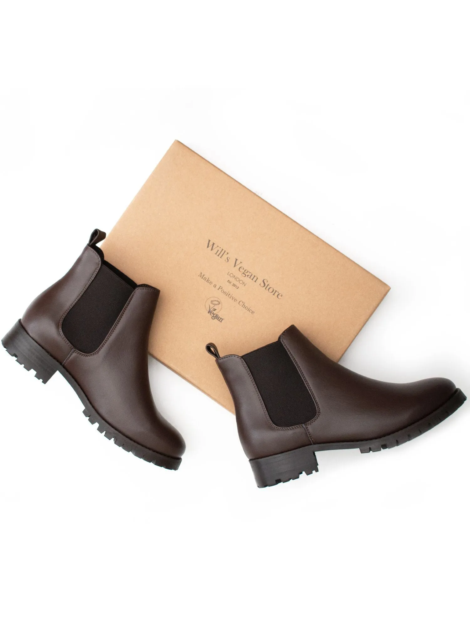 Luxe Deep Tread Chelsea Boots