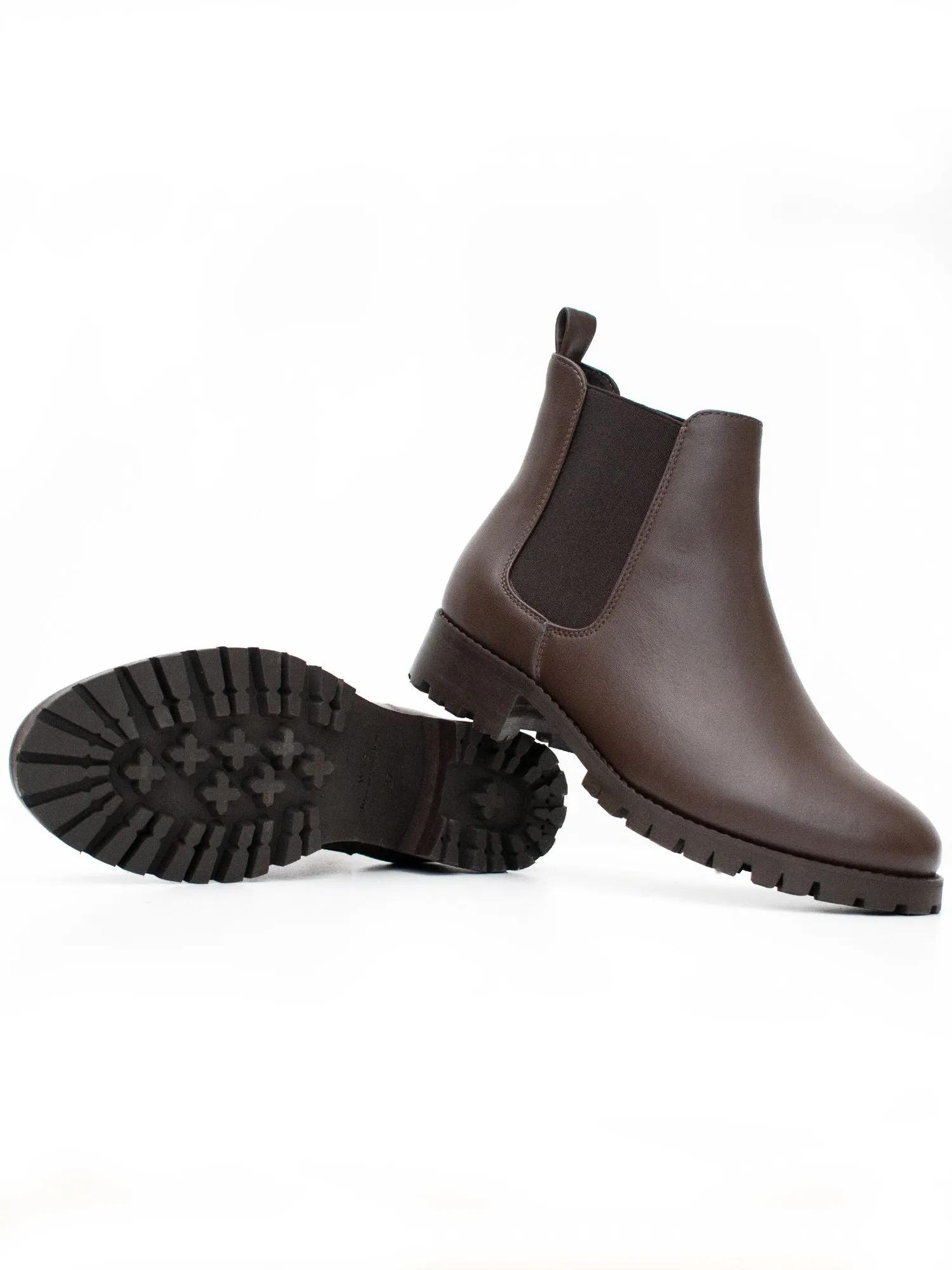 Luxe Deep Tread Chelsea Boots