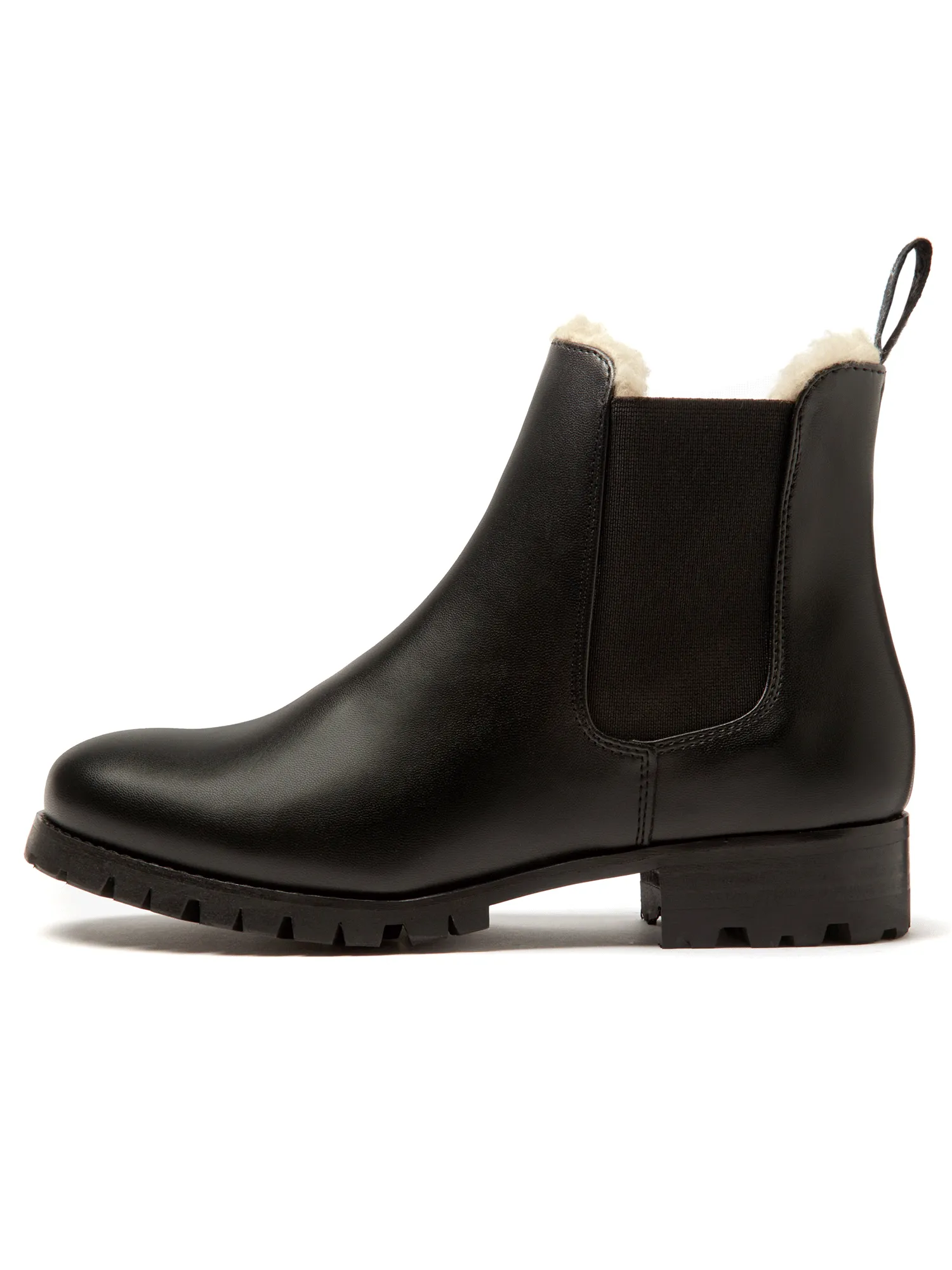 Luxe Insulated Deep Tread Chelsea Boots