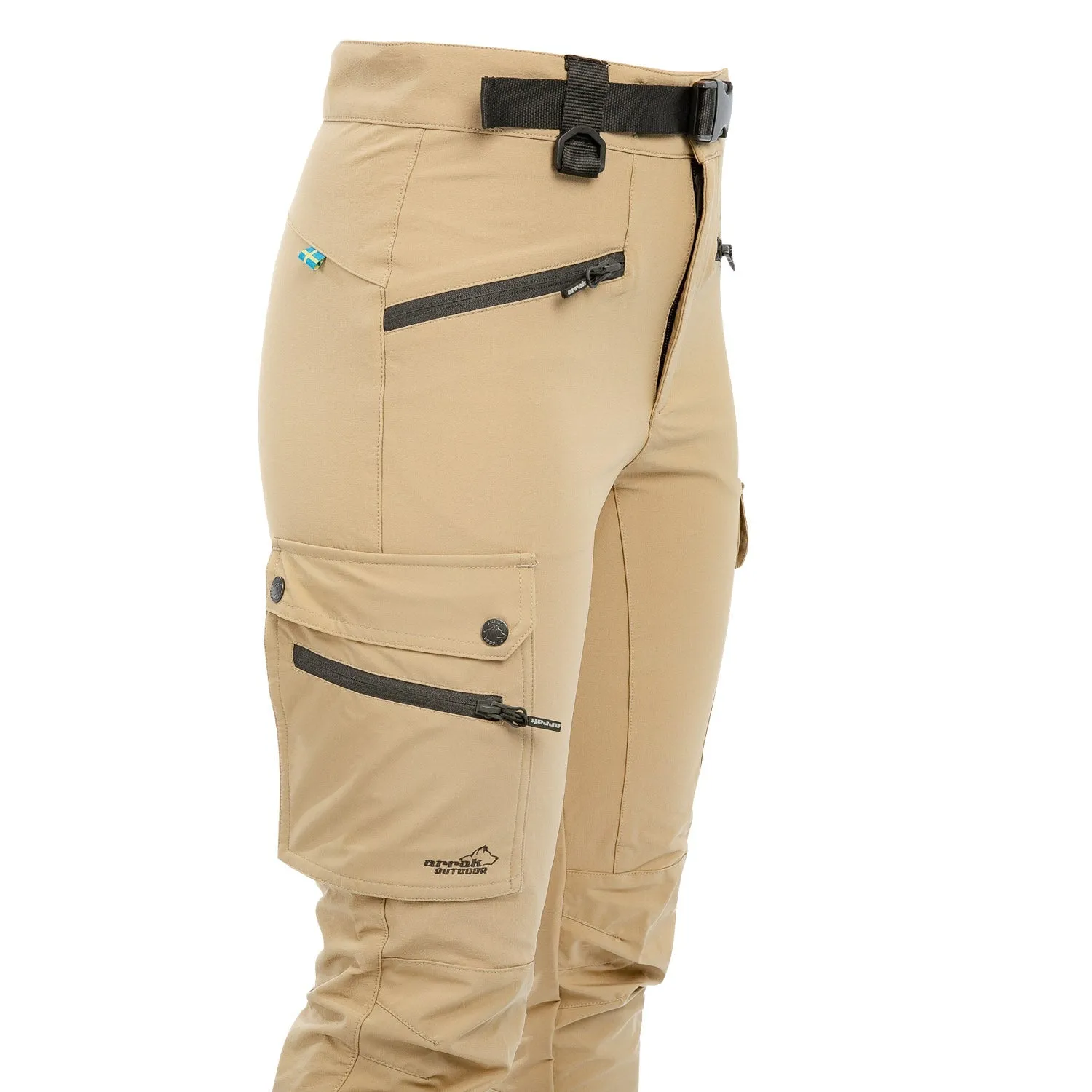 Motion Flex Pant Lady Khaki (Short) Inseam 30"