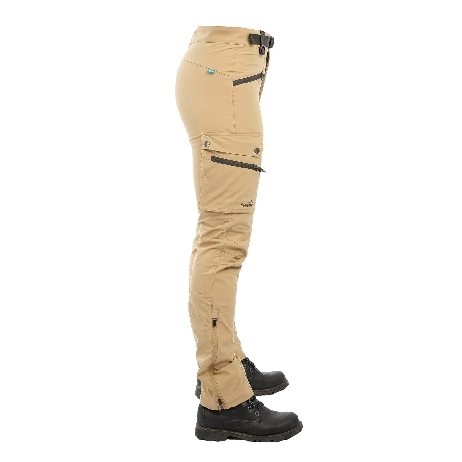 Motion Flex Pant Lady Khaki (Short) Inseam 30"