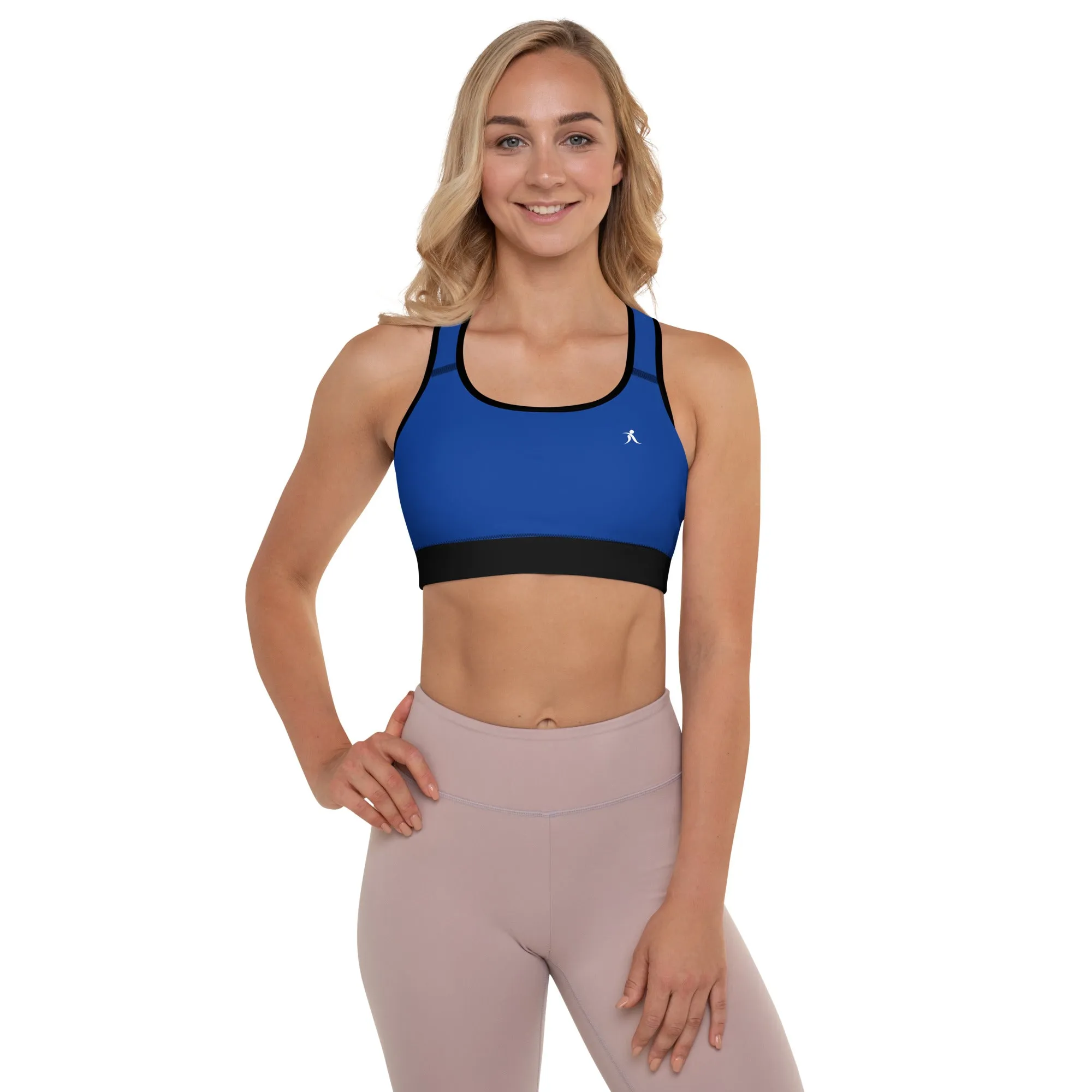 Navy and Back Sports Bra