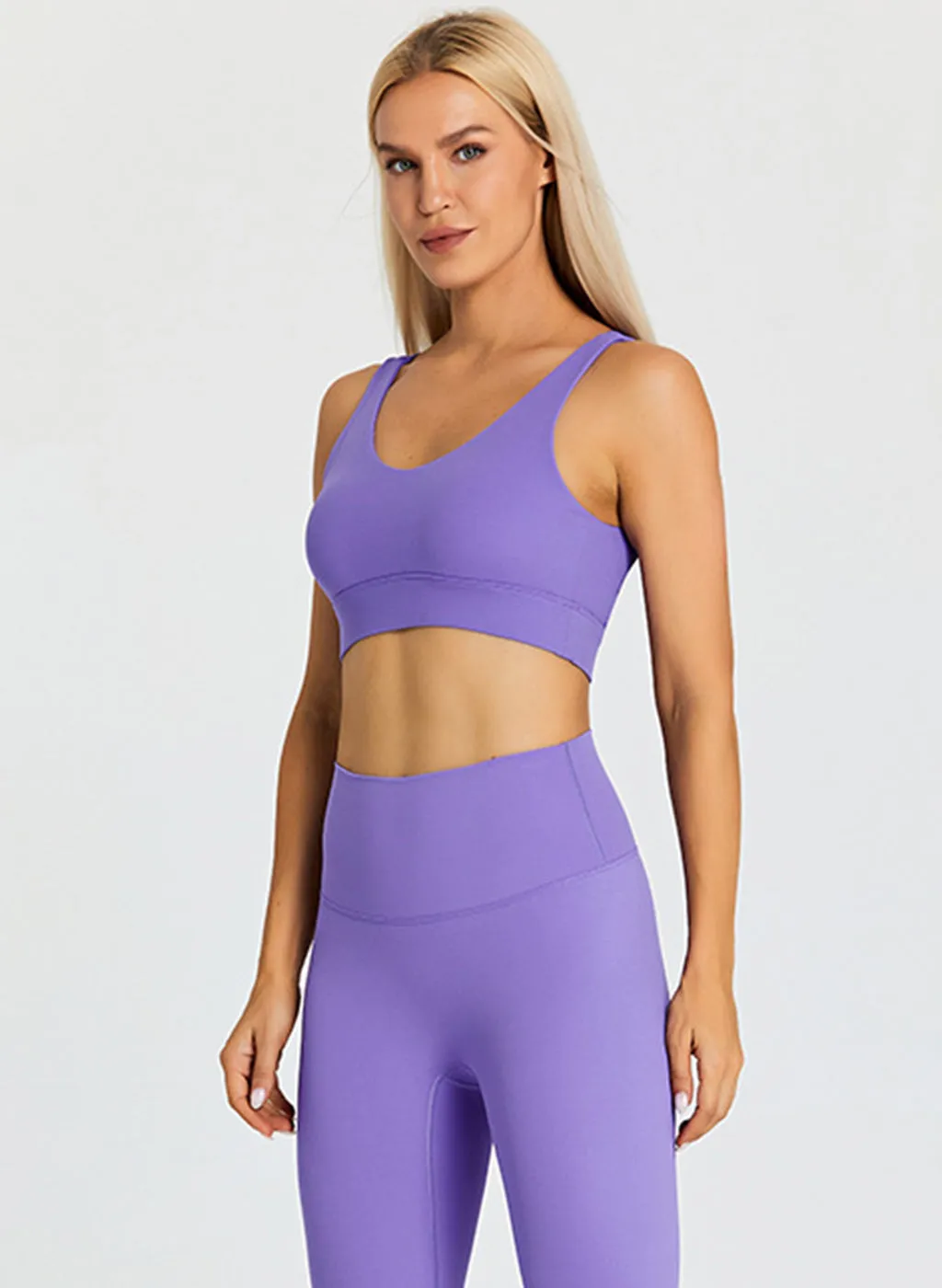 Olivia Performance Bra - Lavender