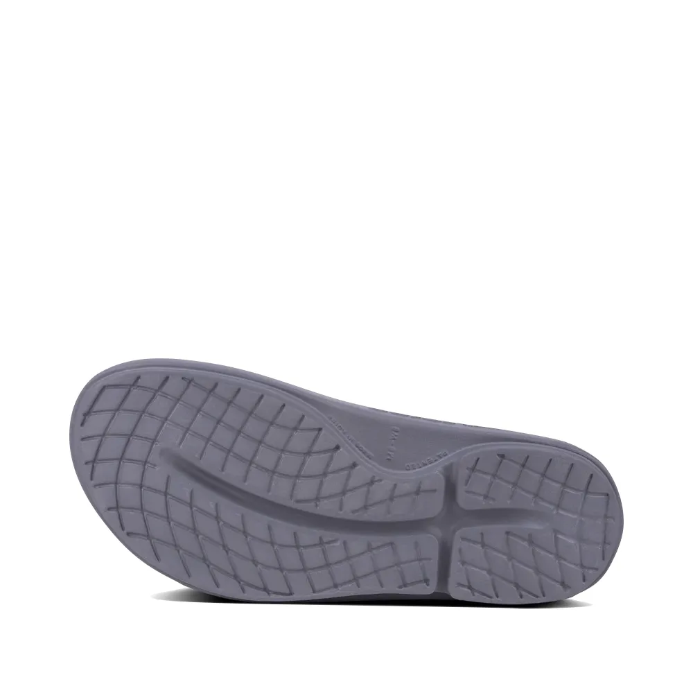 OOfos OOahh Slide Sandal in Slate