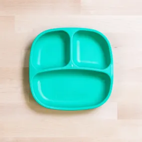 Re-Play Divided Plate - Aqua