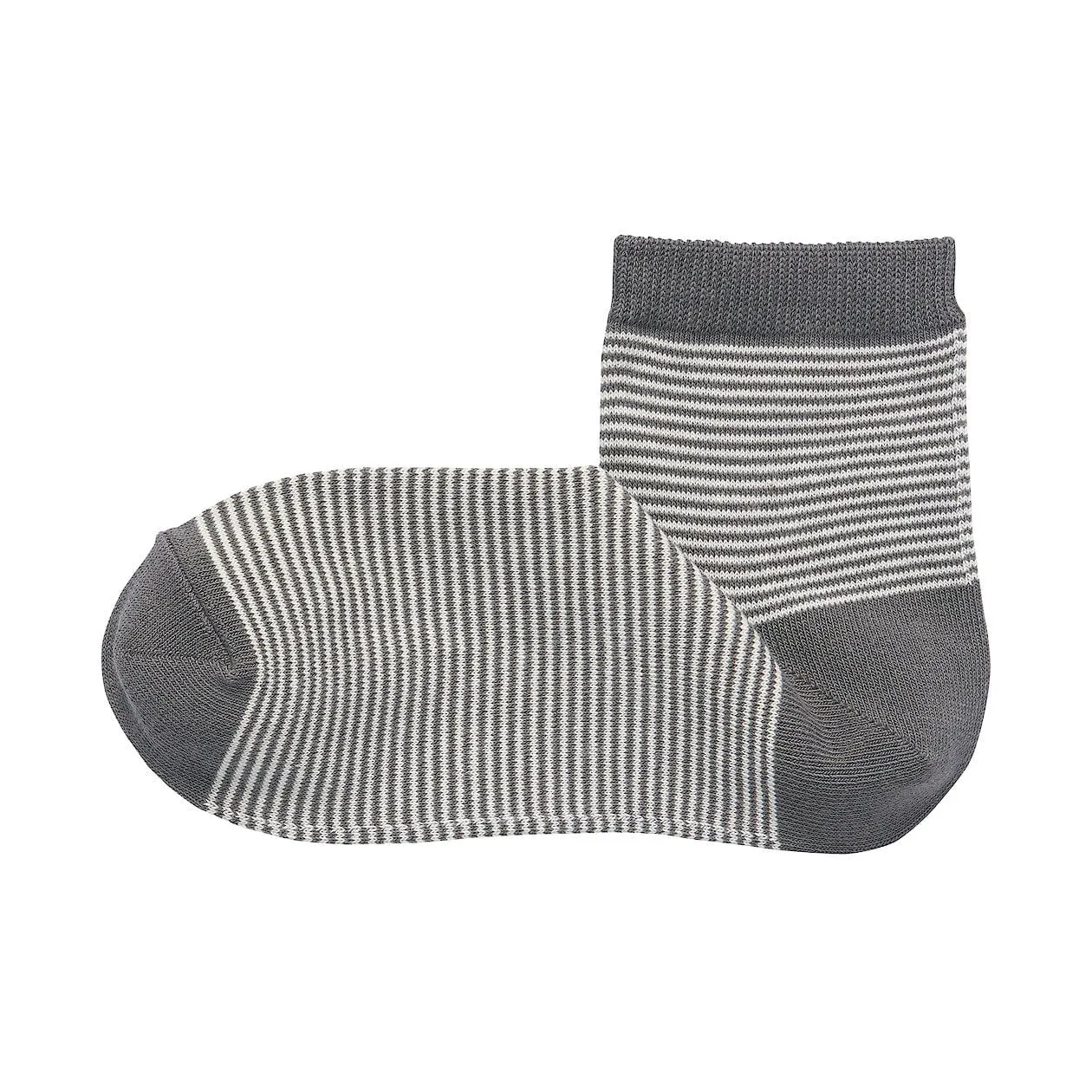 Right Angle Top Loose Short Border Socks