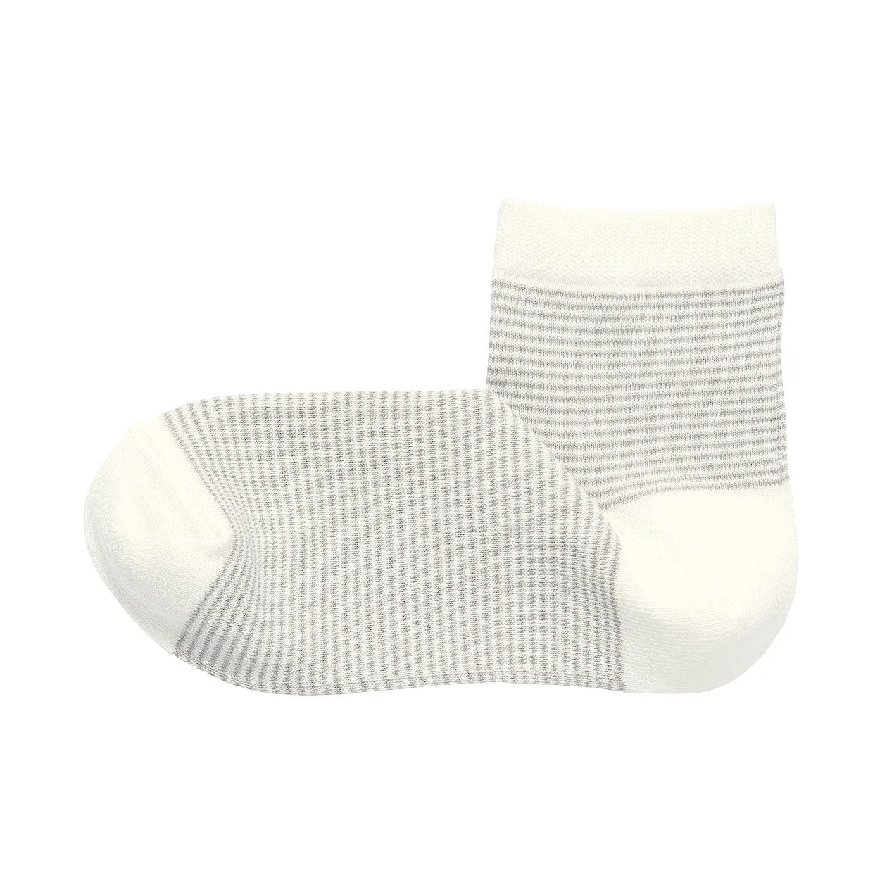 Right Angle Top Loose Short Border Socks