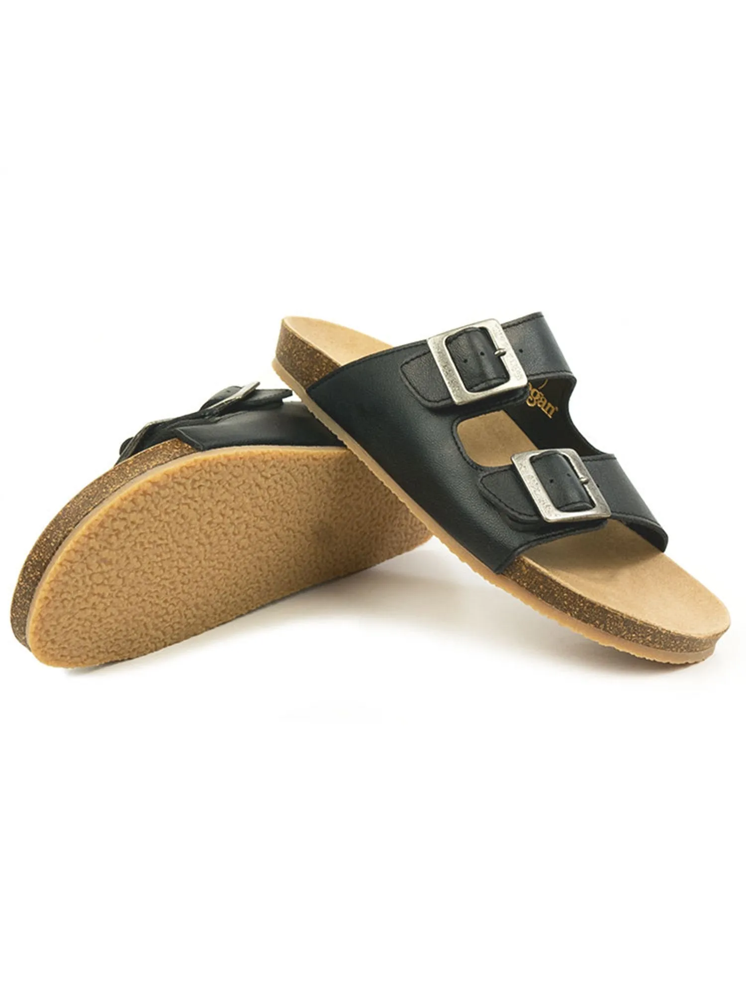 Two Strap Footbed Sandals