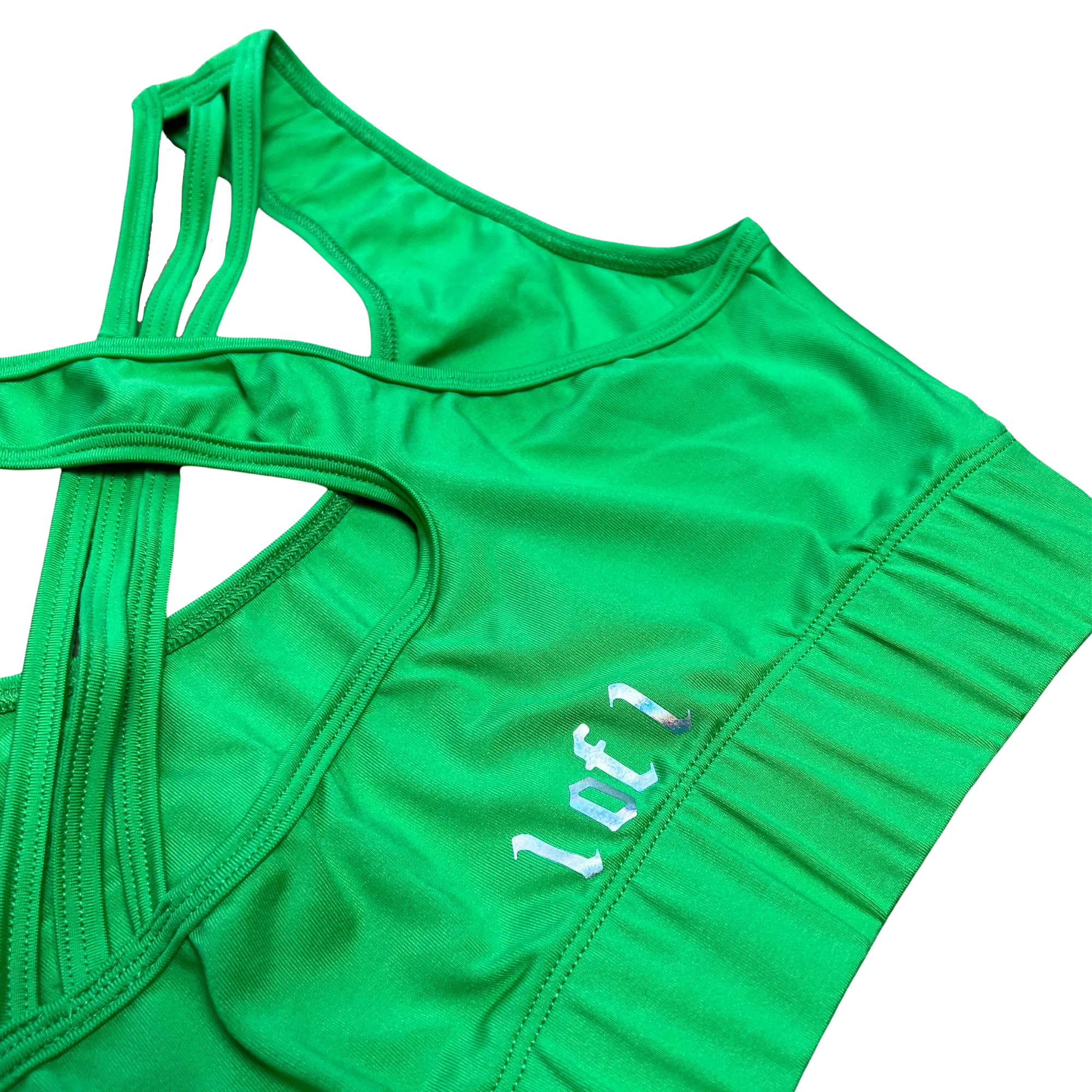 Women's Green Sports Bra