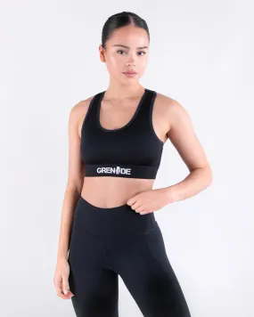 Women's Recruit Sports Bra - Black