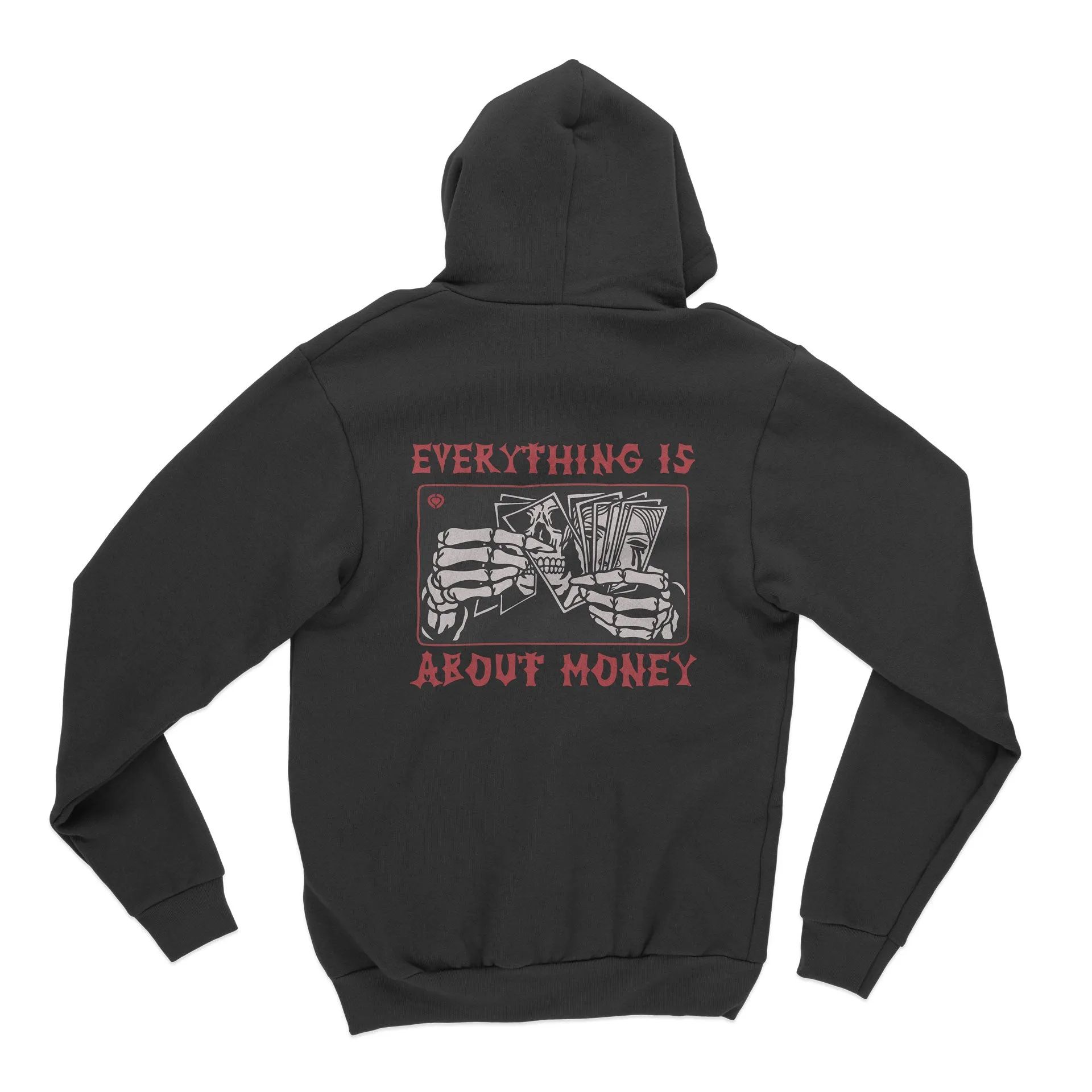 Zip Hoodie MONEY - Black